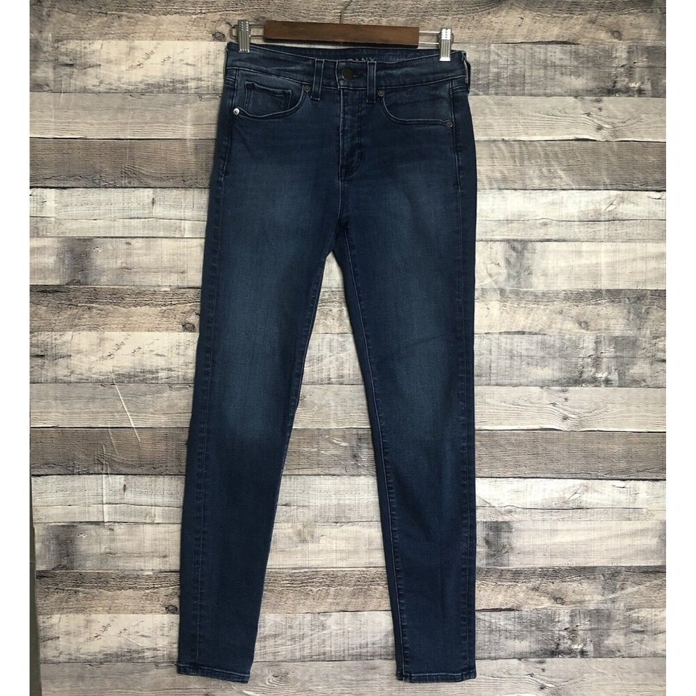 Spanx Women's 5 Pocket Stretch Comfort Skinny Jeans | sz 27 Blue